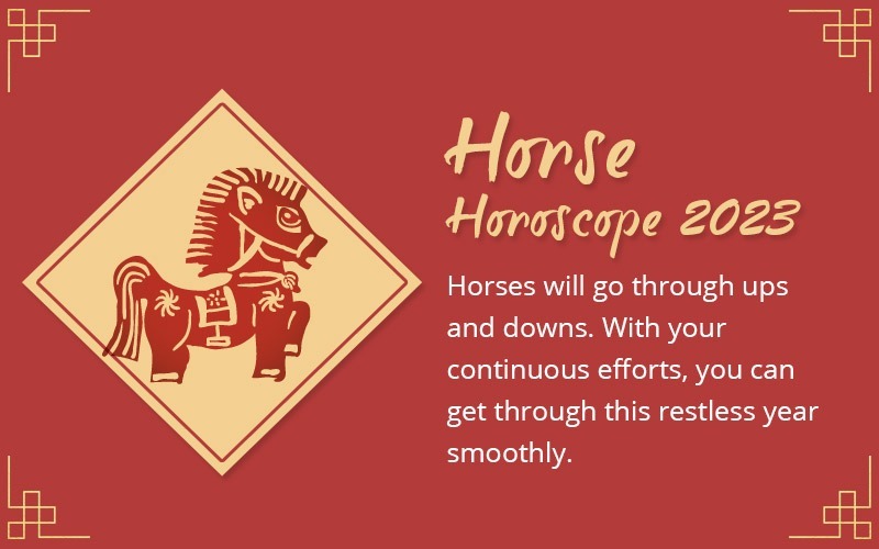Horses' Horoscope 2023, Monthly Predictions
