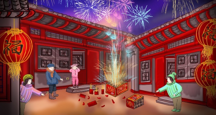 Setting Off Firecrackers and Fireworks