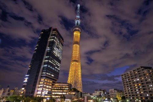 Tokyo Skytree at night