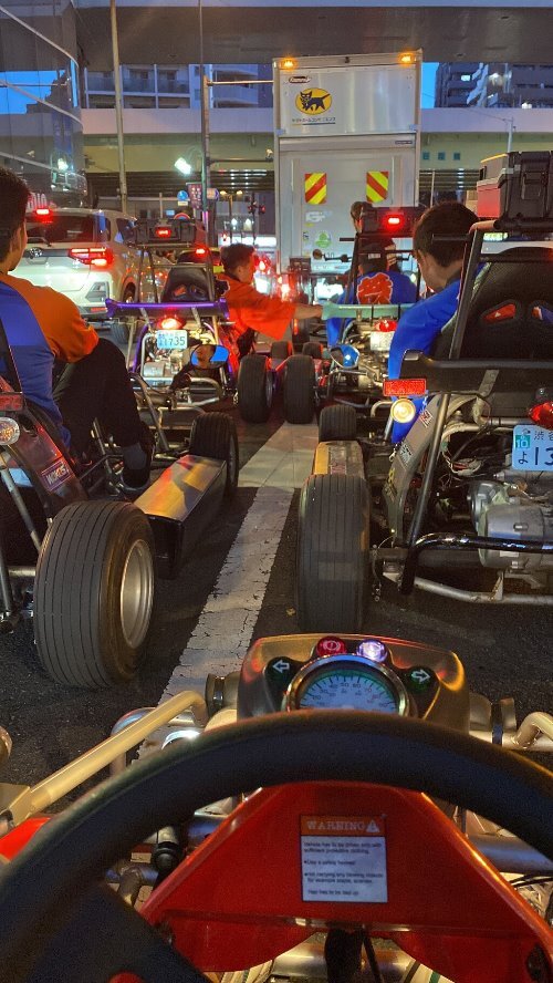Kart experience in Shinjuku drive metropolitan area (*IDP required)