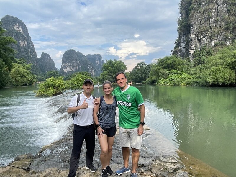 giro in bici in campagna di yangshuo