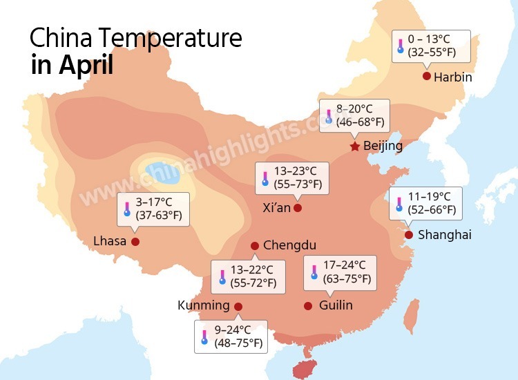 China Weather in April 2024 Where to Go (Smart PreSeason Pick)