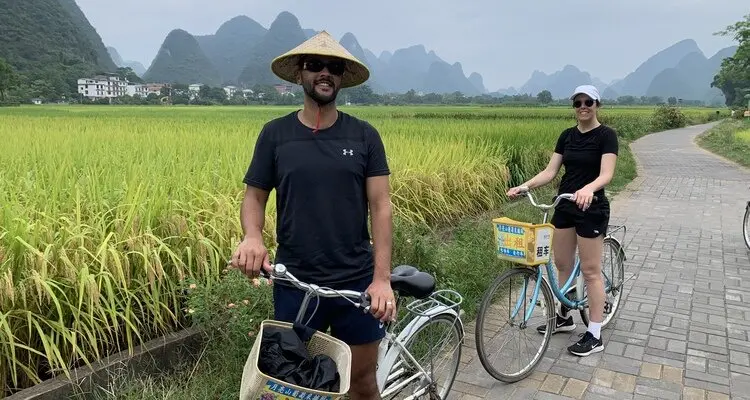 Cycling in Yangshuo Countryside