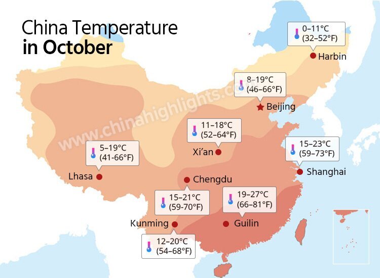 China Weather in October 2025 Where to Go, Crowds, and Costs