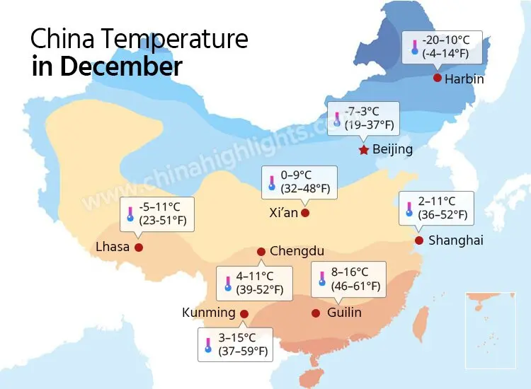 China in December