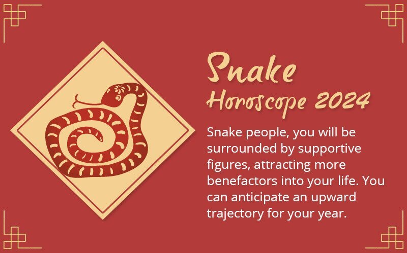 Snake Horoscope 2024/2023: Career, Love, and Money Predictions