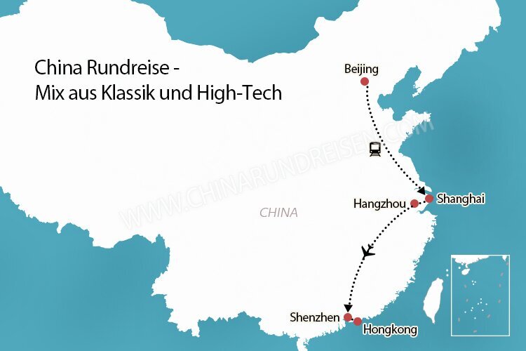 China Rundreise 2 Wochen