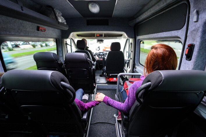 Private transfer vehicle van car