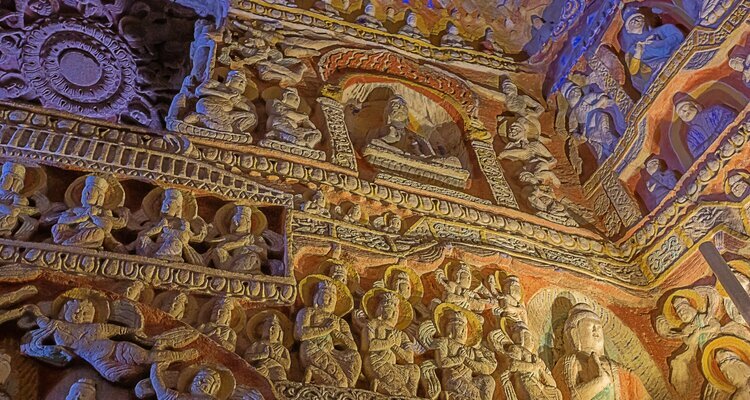 Yungang Grottoes, Cave 6