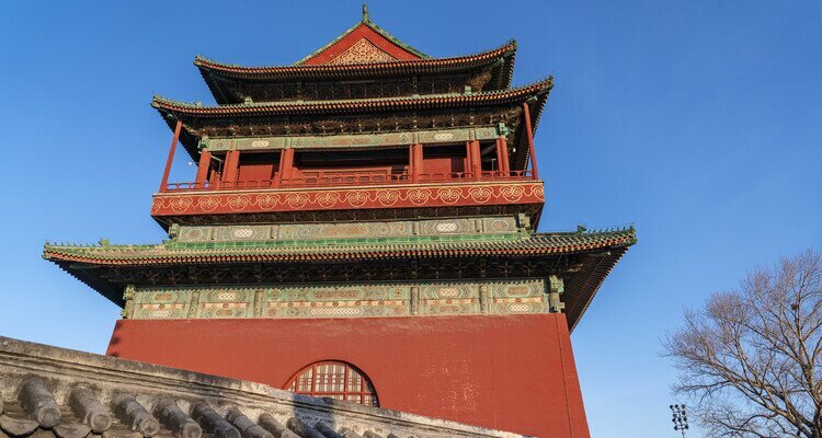 la Torre del Tambor de Pekín