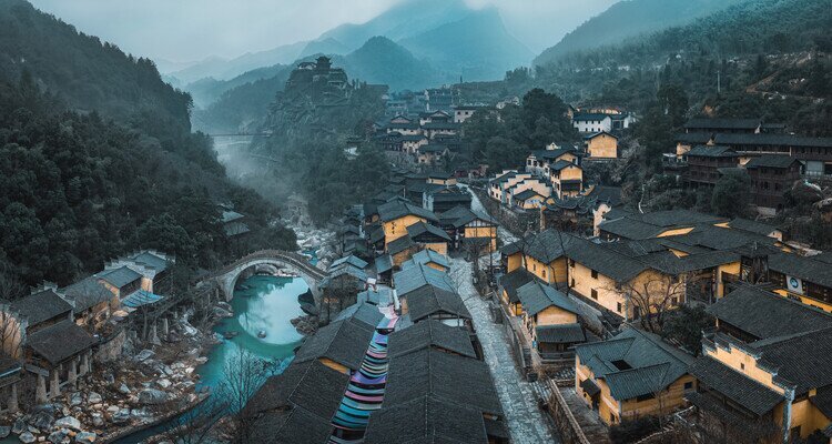 Vallée de Wangxiangu diurne