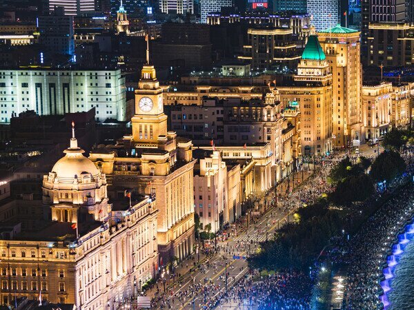 El Bund de Shanghai