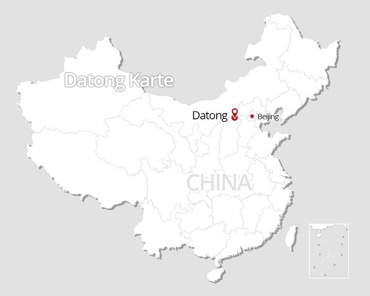 Datong Karte
