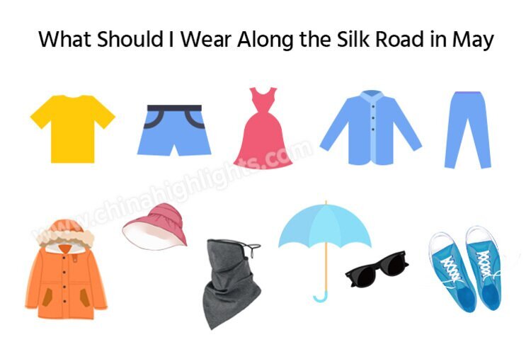 Wear in May along China's Silk Road