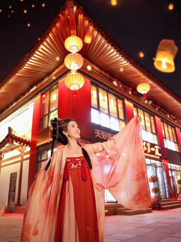 Sesión de fotos con Hanfu