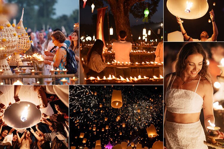 das Lichterfest Thailand