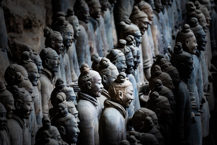 兵馬俑（秦始皇兵馬俑博物館）