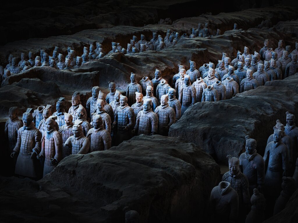 Мумия Гробница Императора Драконов Терракотовая Армия