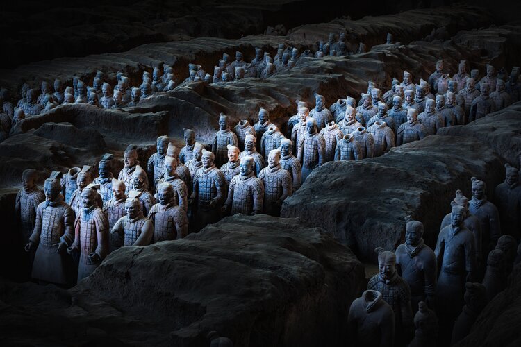 L'armée des soldats de terre cuite