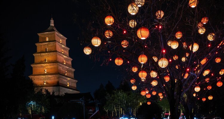 Giant Wild Goose Pagoda