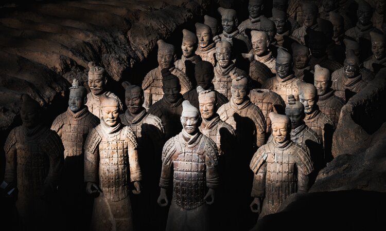 L'Armée de soldats en terre cuite