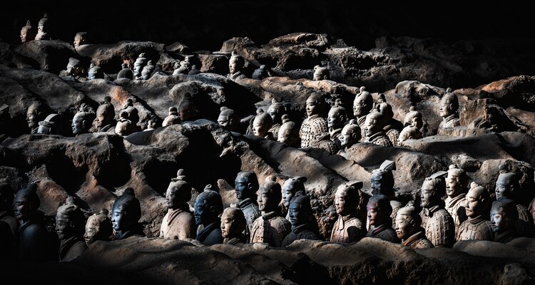 Armée de terre cuite