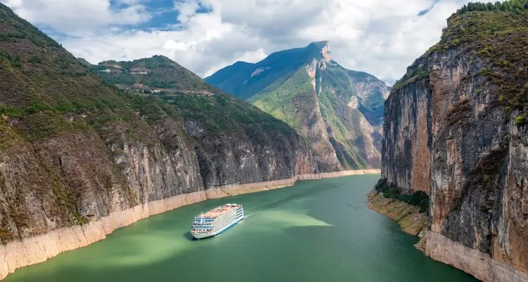 Yangtze River gorge