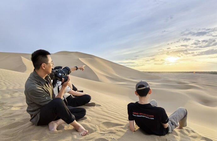 敦煌旅行の定番‐鳴砂山・月牙泉