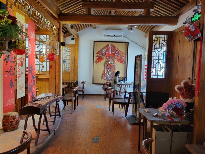 Tè pomeridiano nell'hutong