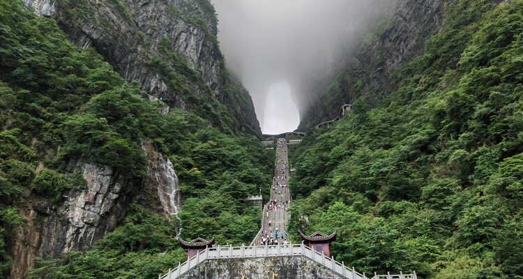 la Puerta del Cielo China