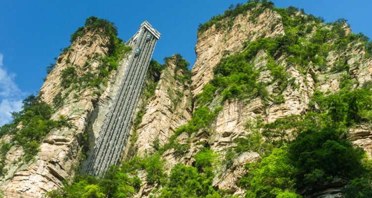 Bailong Elevator in Zhangjiajie