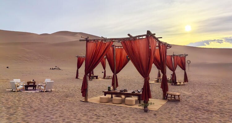 Echo Sand Mountain dinner