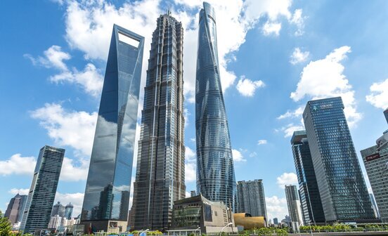 Les gratte-ciel de Shanghai