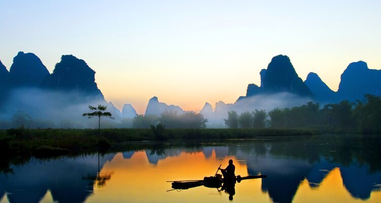 Karst scenery in Mingshi Scenic Area