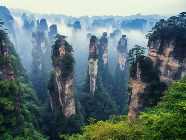Parc national de Zhangjiajie