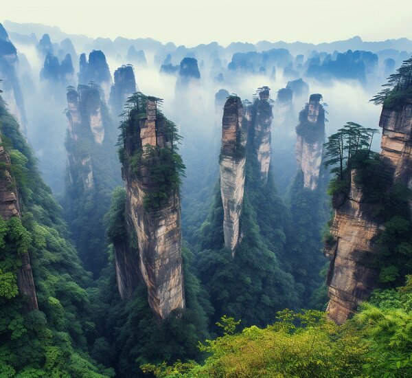 Panda and Zhangjiajie Family Tour