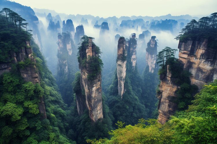 parco forestale nazionale zhangjiajie
