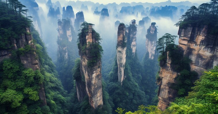 Le Parc National de Zhangjiajie