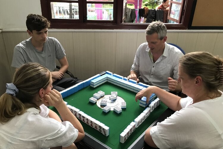 MahJong Experience in Local Tea House