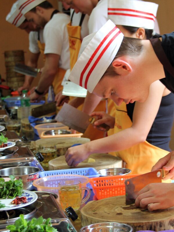 Clase de cocina china tradicional