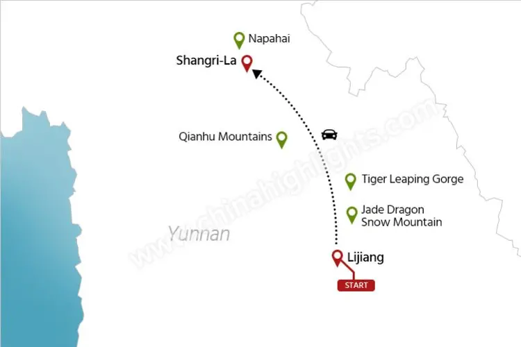  Lijiang to Shangri-La Adventure Tour