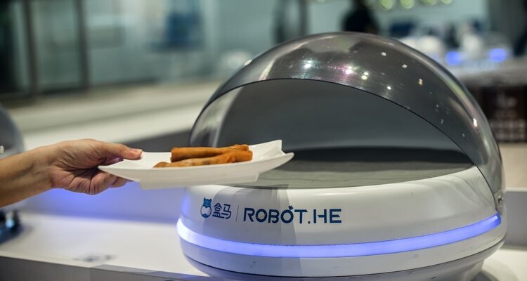 Freshippo's Robot Restaurant