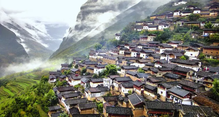 Visit a Castle on the Cliff — Baoshan Stone Village