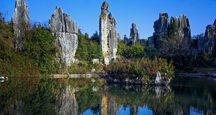 Ashima Statue in Stone Forest Kunming 