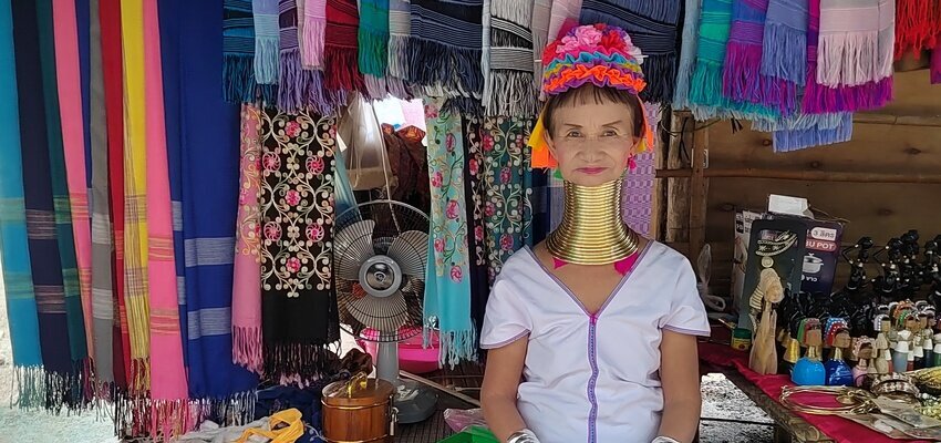 Thailand， Chiang Mai， Long Neck Tribe