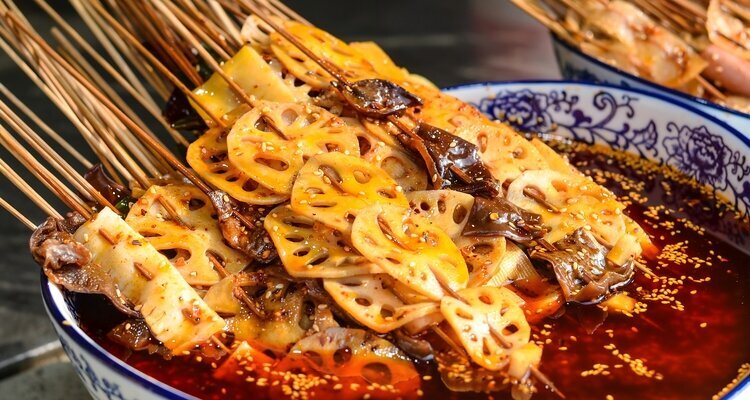 Spicy Boboji (cool skewers)