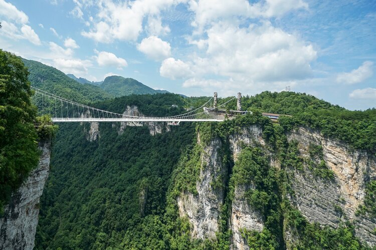 張家界大峡谷（ガラス橋）