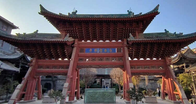 The first courtyard: the Imperial Hall