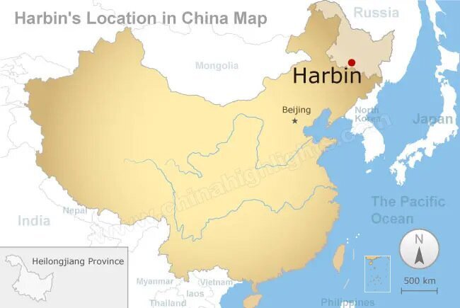 Harbin Map
