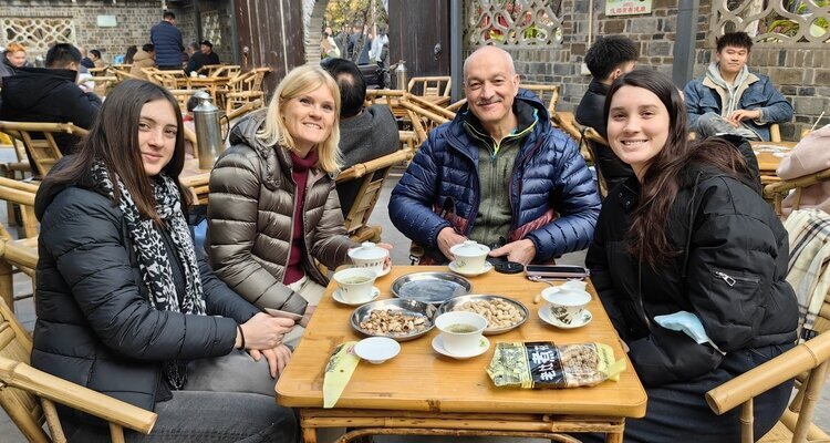 tea house in Chengdu